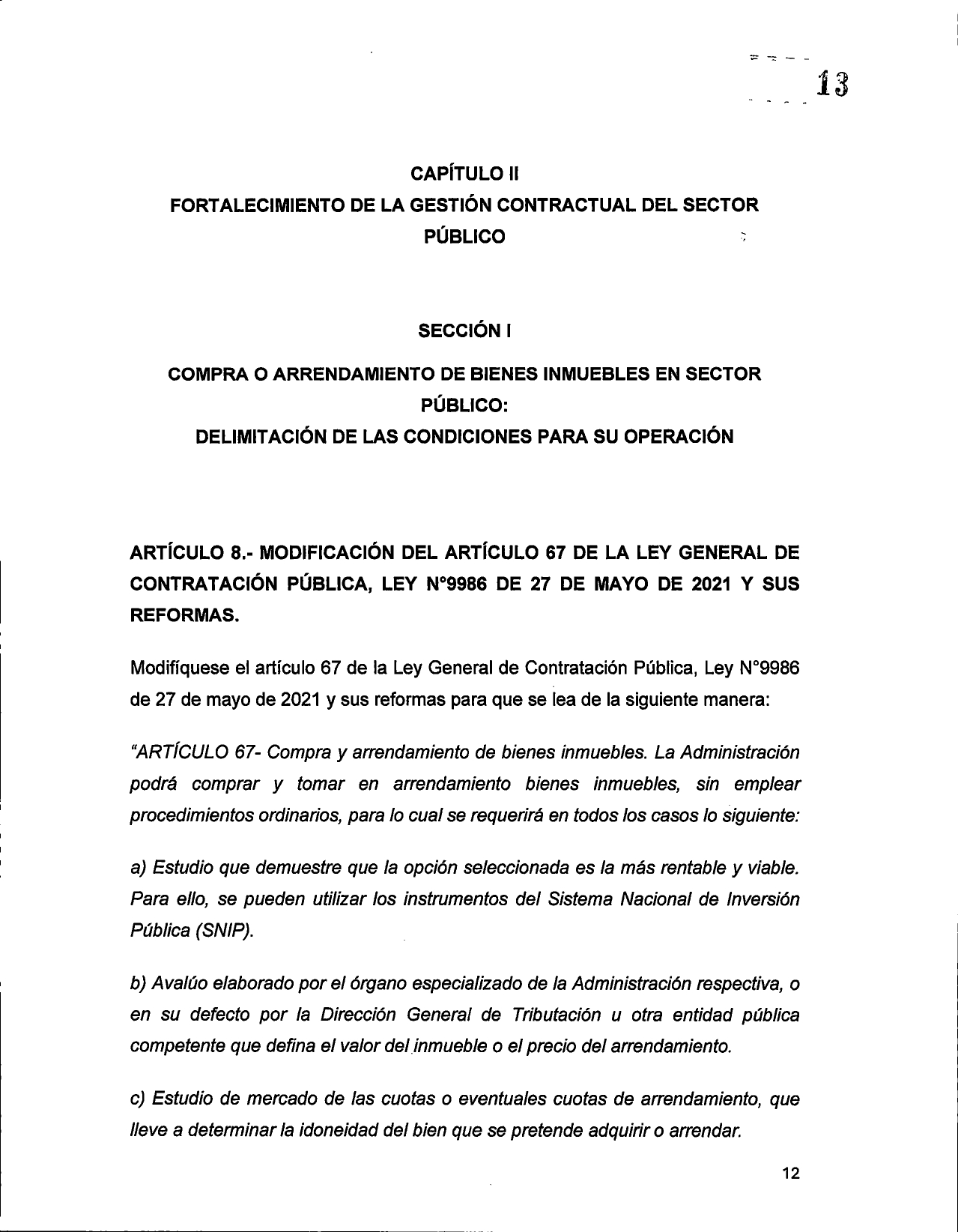 Proyecto Ley Jaguar Presidencia de la República de Costa Rica